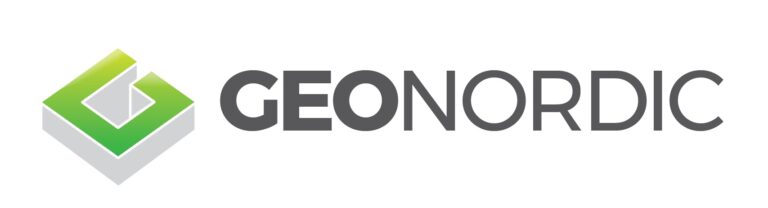 Geonordic Logo tekstillä